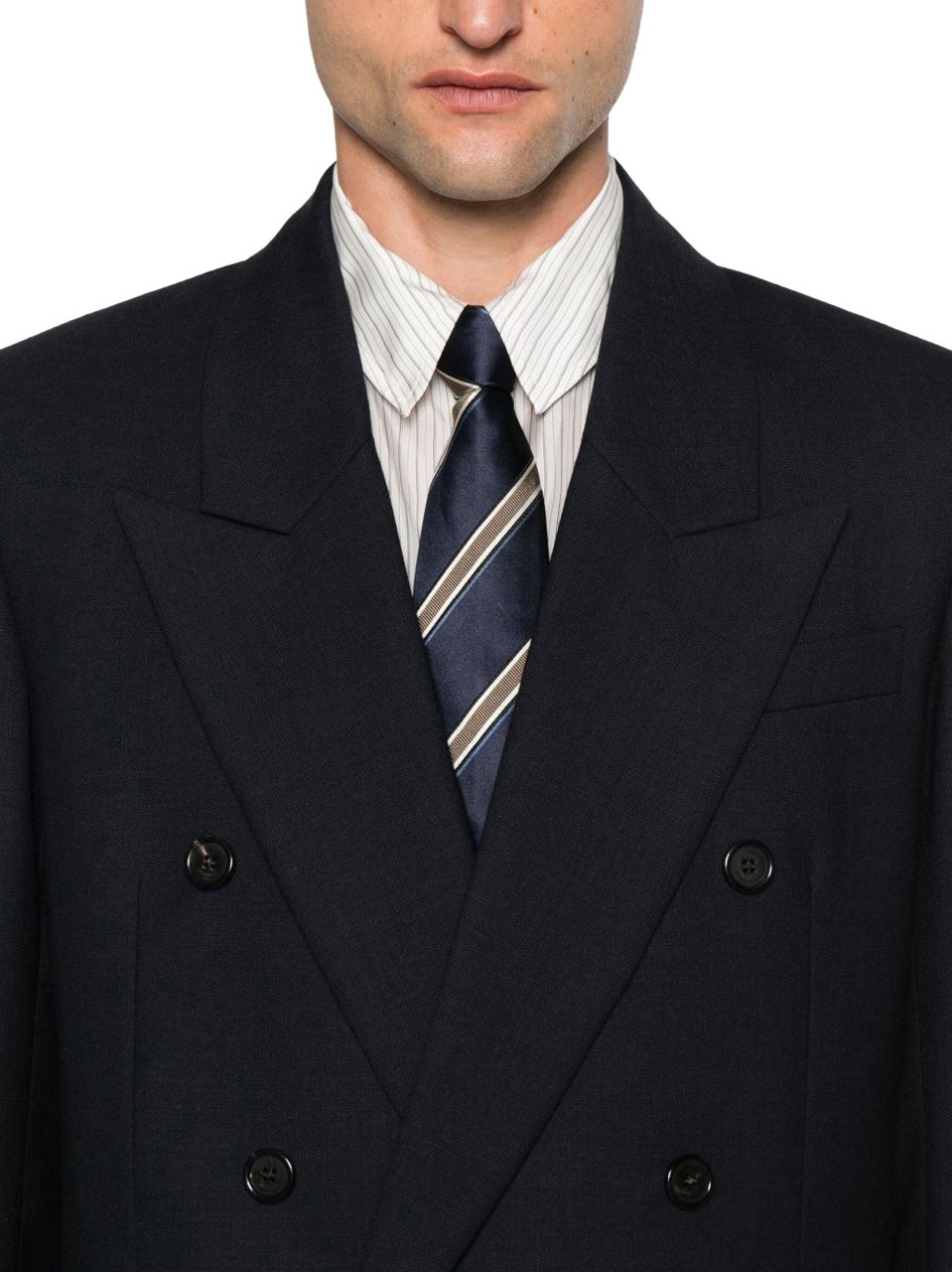 Saint Laurent Jackets Blue Blauw