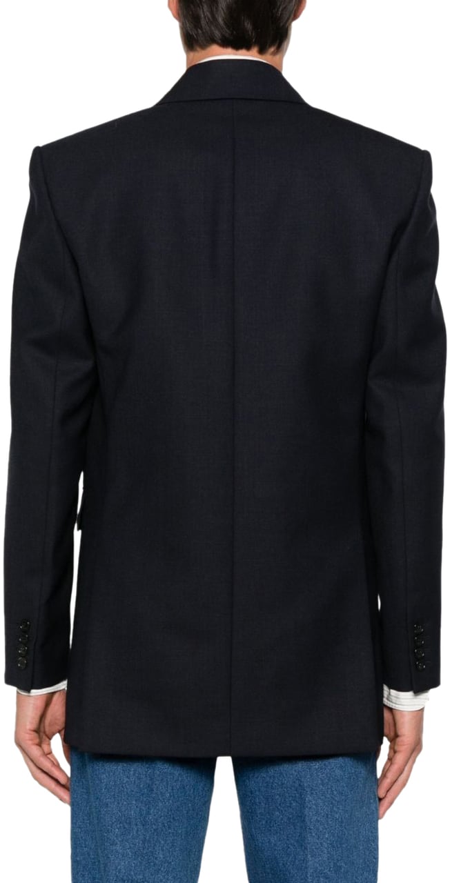 Saint Laurent Jackets Blue Blauw
