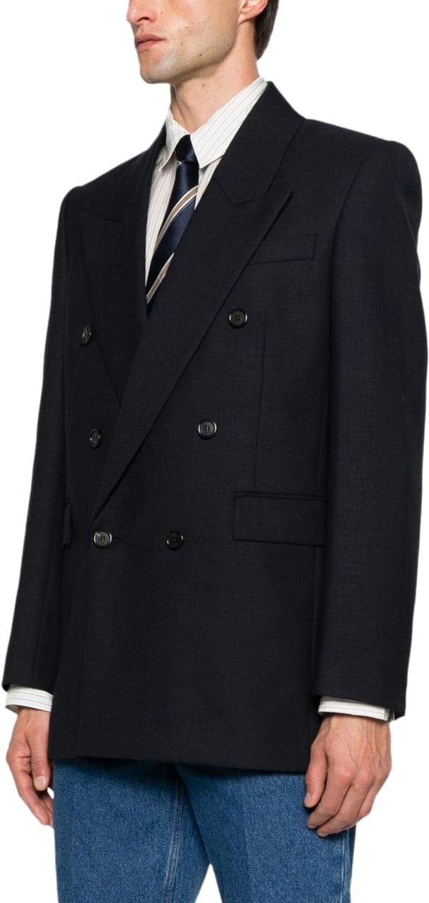 Saint Laurent Jackets Blue Blauw