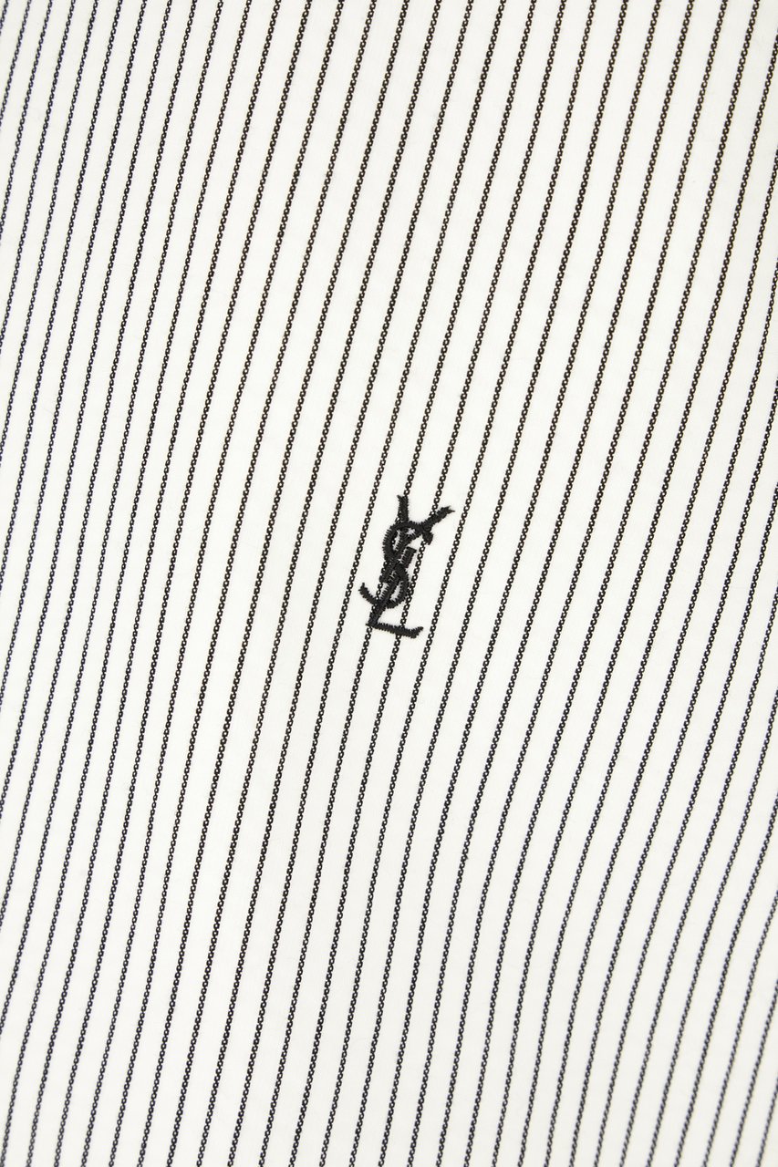 Saint Laurent Saint Laurent Embroidered cotton shirt Divers