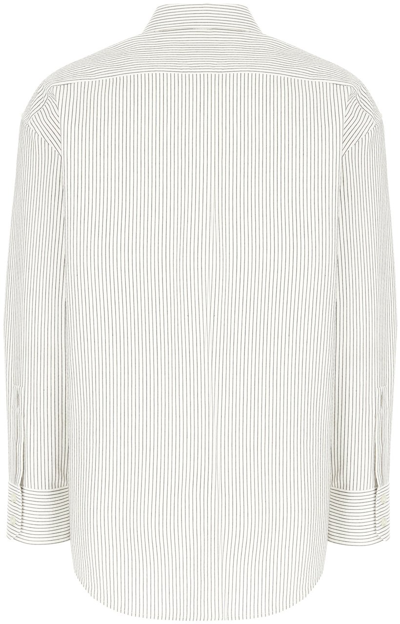 Saint Laurent Saint Laurent Embroidered cotton shirt Divers