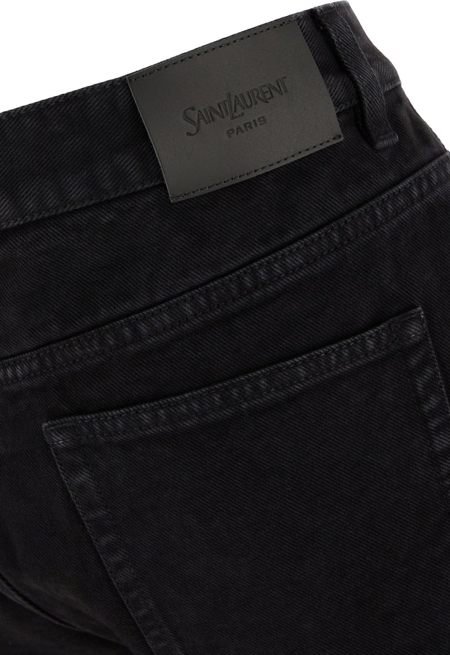 Saint Laurent Saint Laurent Black denim jeans Zwart