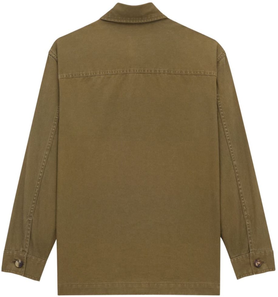 Saint Laurent Jackets Kaki Bruin
