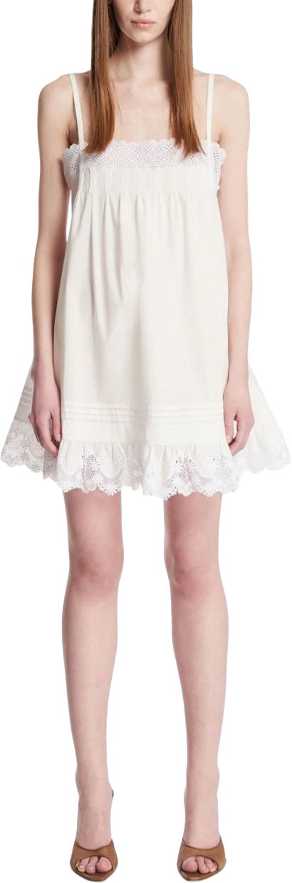 Saint Laurent Dresses White Wit