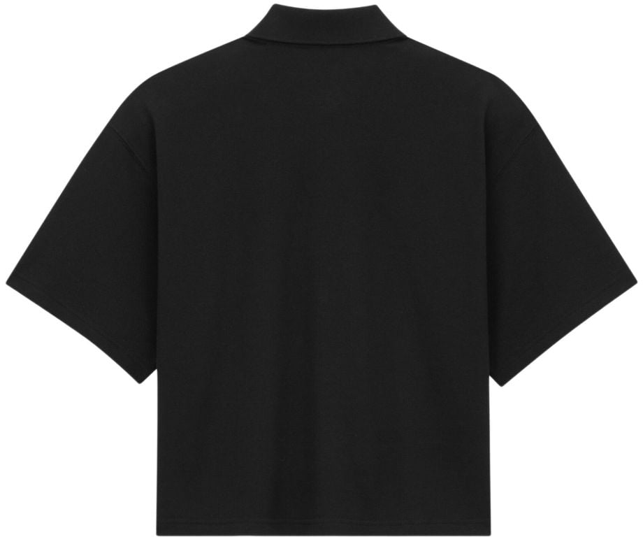 Saint Laurent T-Shirts And Polos Black Zwart