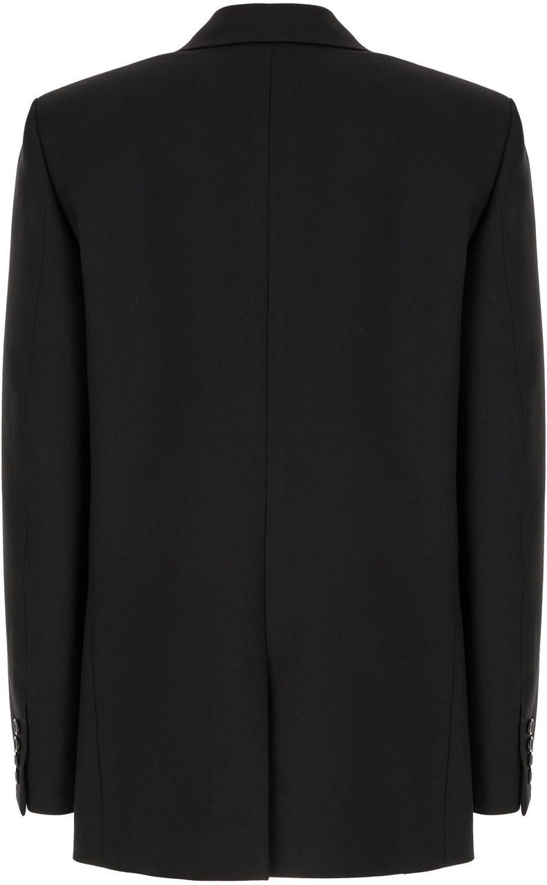 Saint Laurent Saint Laurent Black wool blazer Zwart