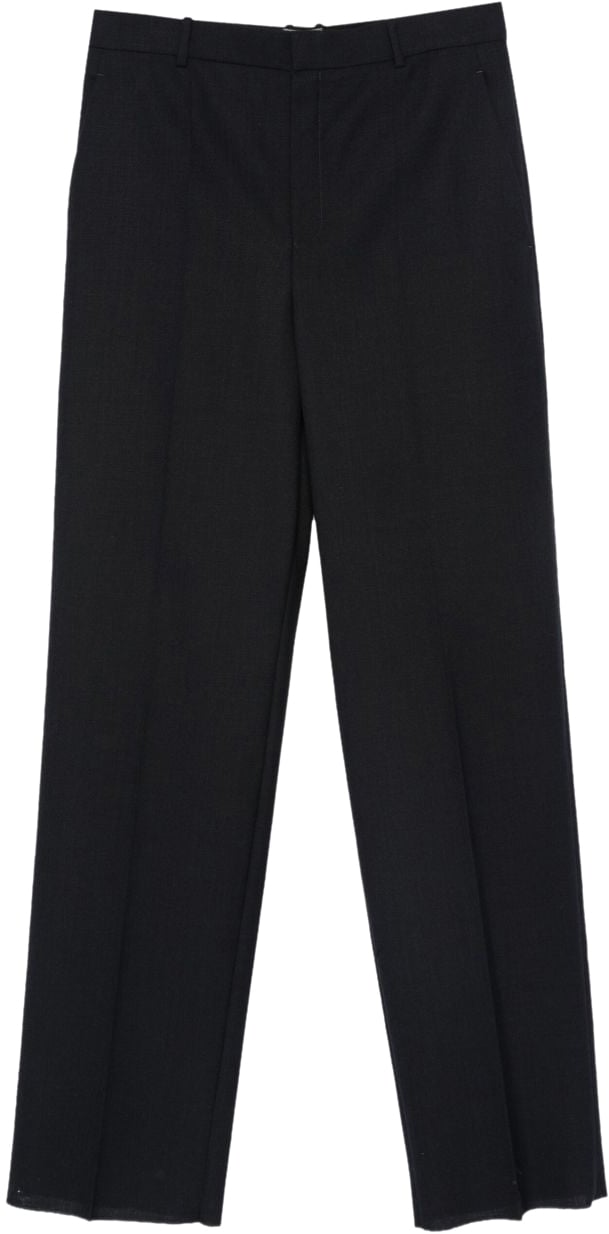 Saint Laurent Trousers Blue Blauw