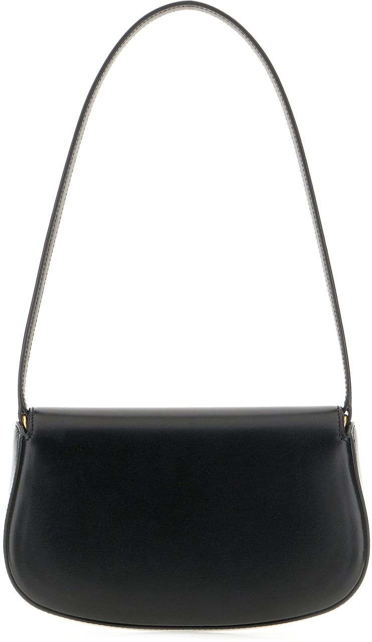 Saint Laurent Saint Laurent Dark brown leather mini Voltaire shoulder bag Bruin