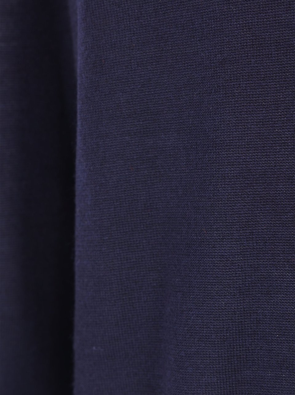 Saint Laurent High-Neck Long-Sleeved Finely Knit Pullover Grijs