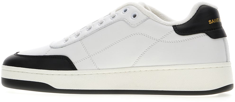 Saint Laurent Saint Laurent White leather SL/61 sneakers Wit