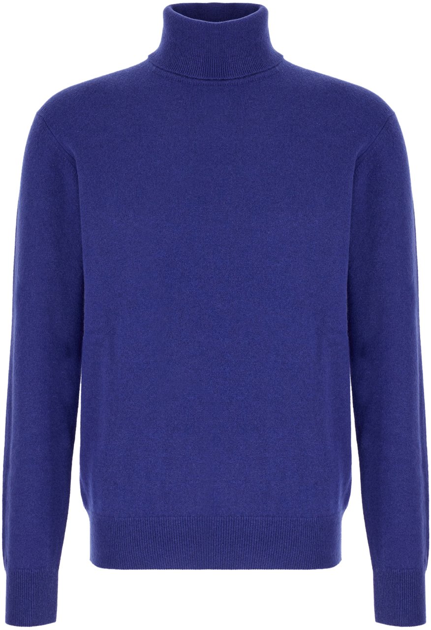 Saint Laurent Saint Laurent Blu wool blend sweater Blauw