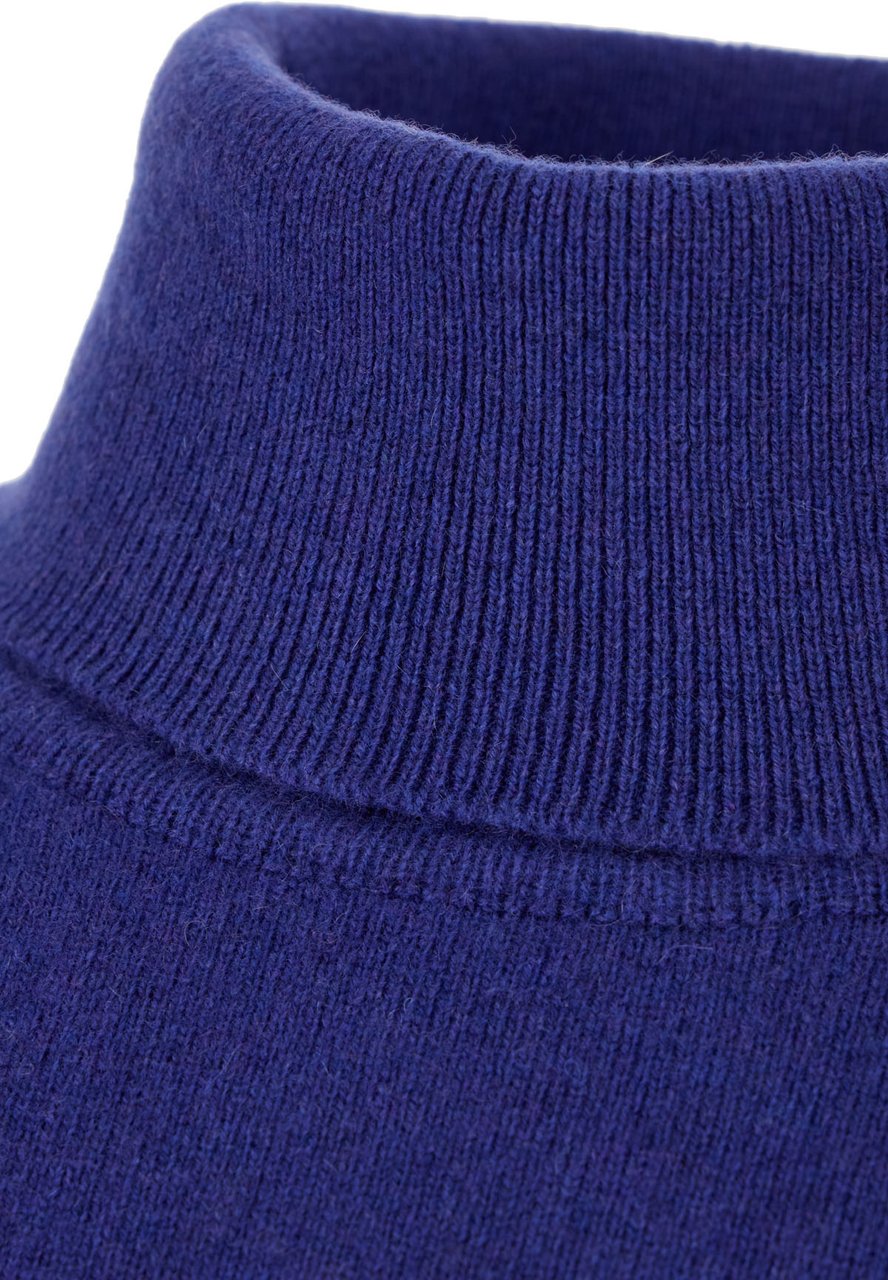 Saint Laurent Saint Laurent Blu wool blend sweater Blauw