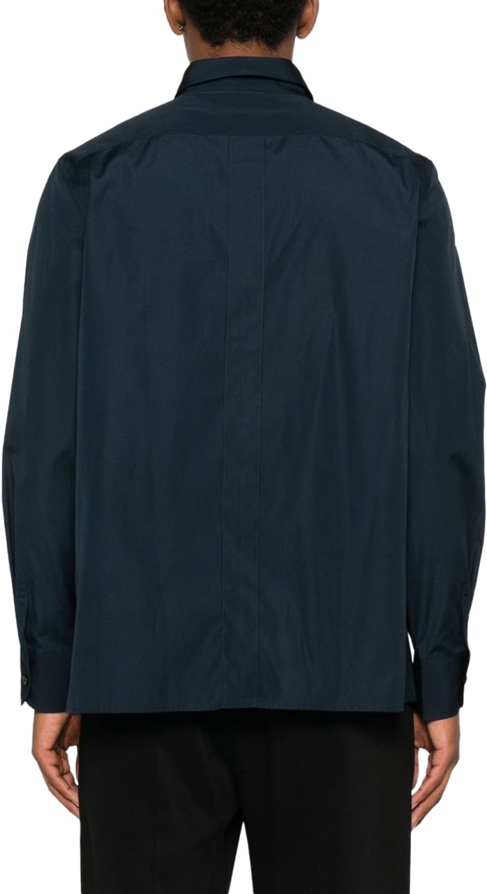 Saint Laurent Shirts Blue Blauw