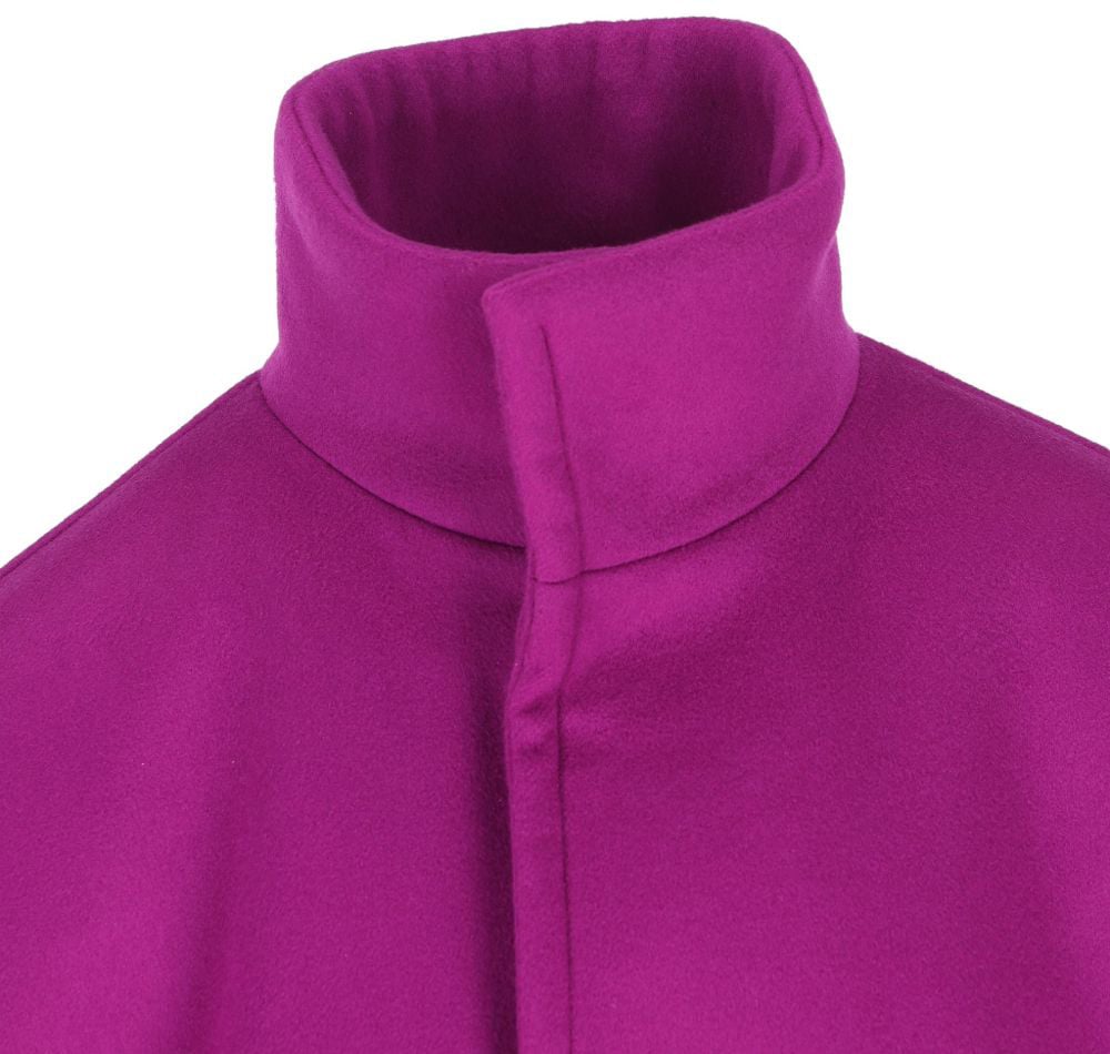 Saint Laurent Coats Purple Paars