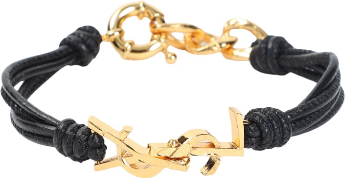 Saint Laurent Multi-Strand Cassandre Bracelet Divers