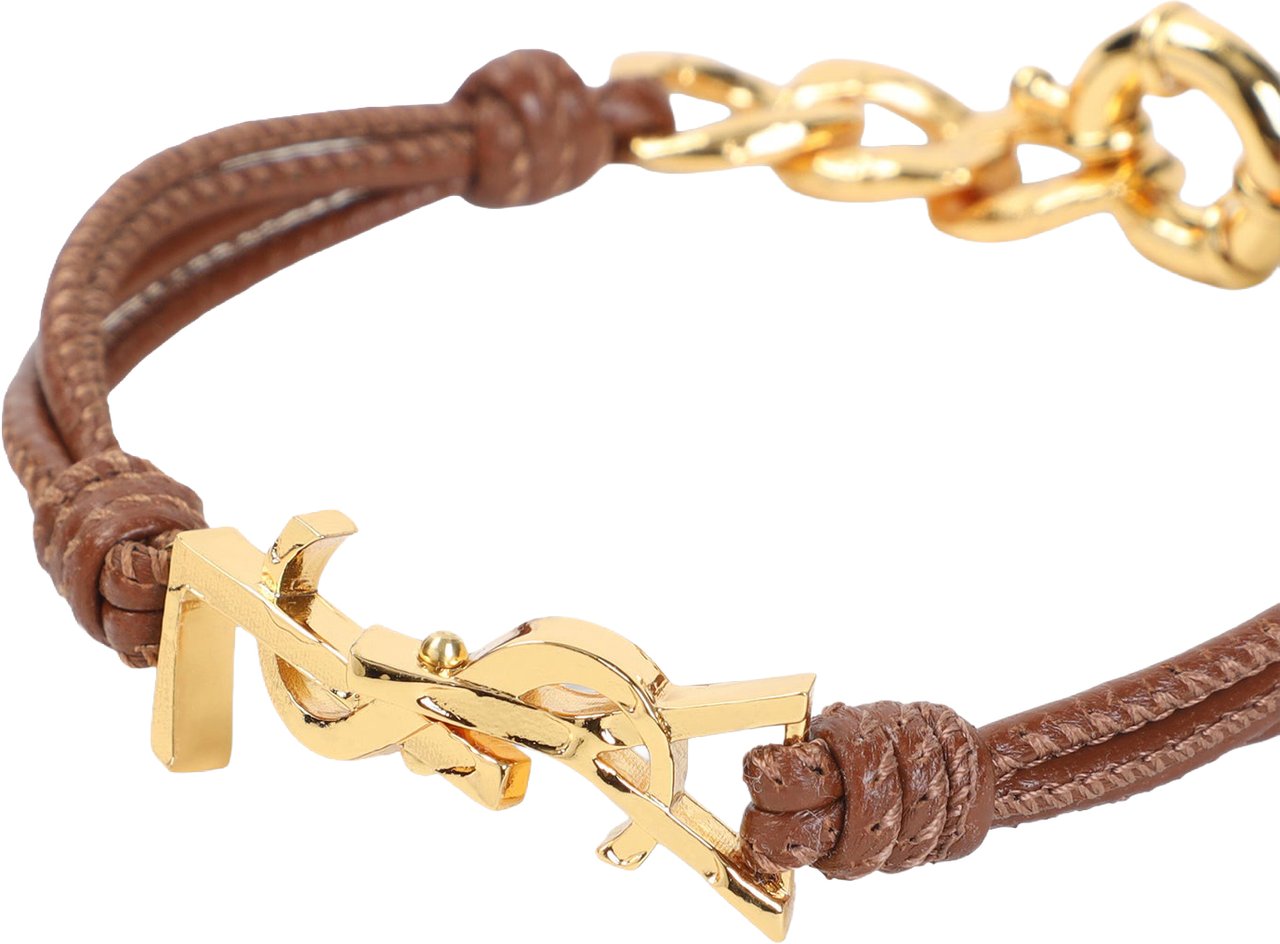 Saint Laurent Multi-Strand Cassandre Bracelet Divers