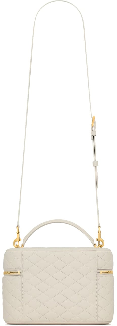 Saint Laurent Gaby Large Vanity Bag Wit