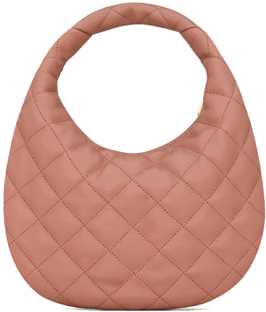 Saint Laurent Icarino Quilted Handbag Roze