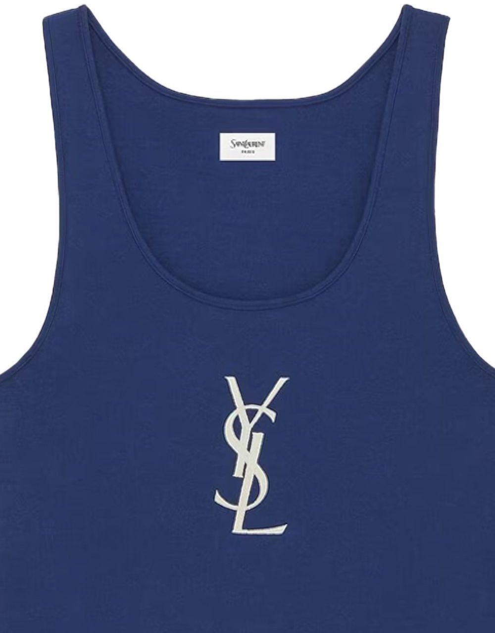 Saint Laurent Top Blue Blauw