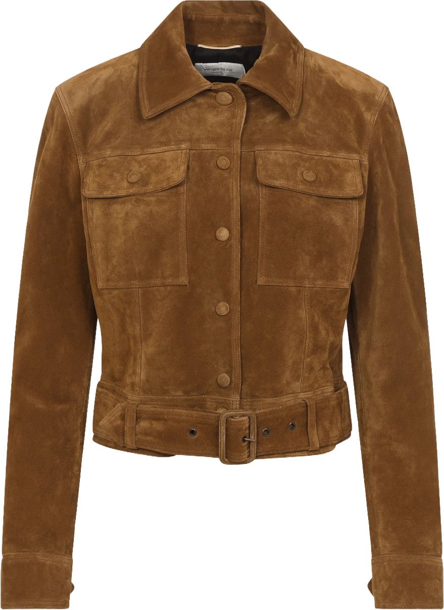 Saint Laurent Suede Jacket Divers