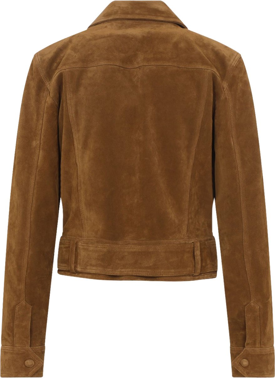 Saint Laurent Suede Jacket Divers