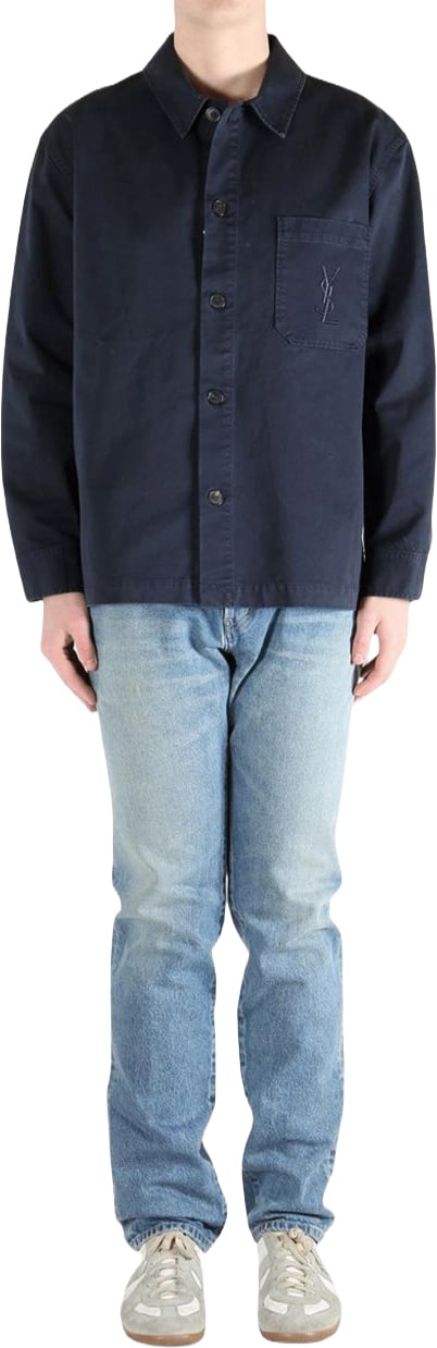Saint Laurent Jackets Navy Navy