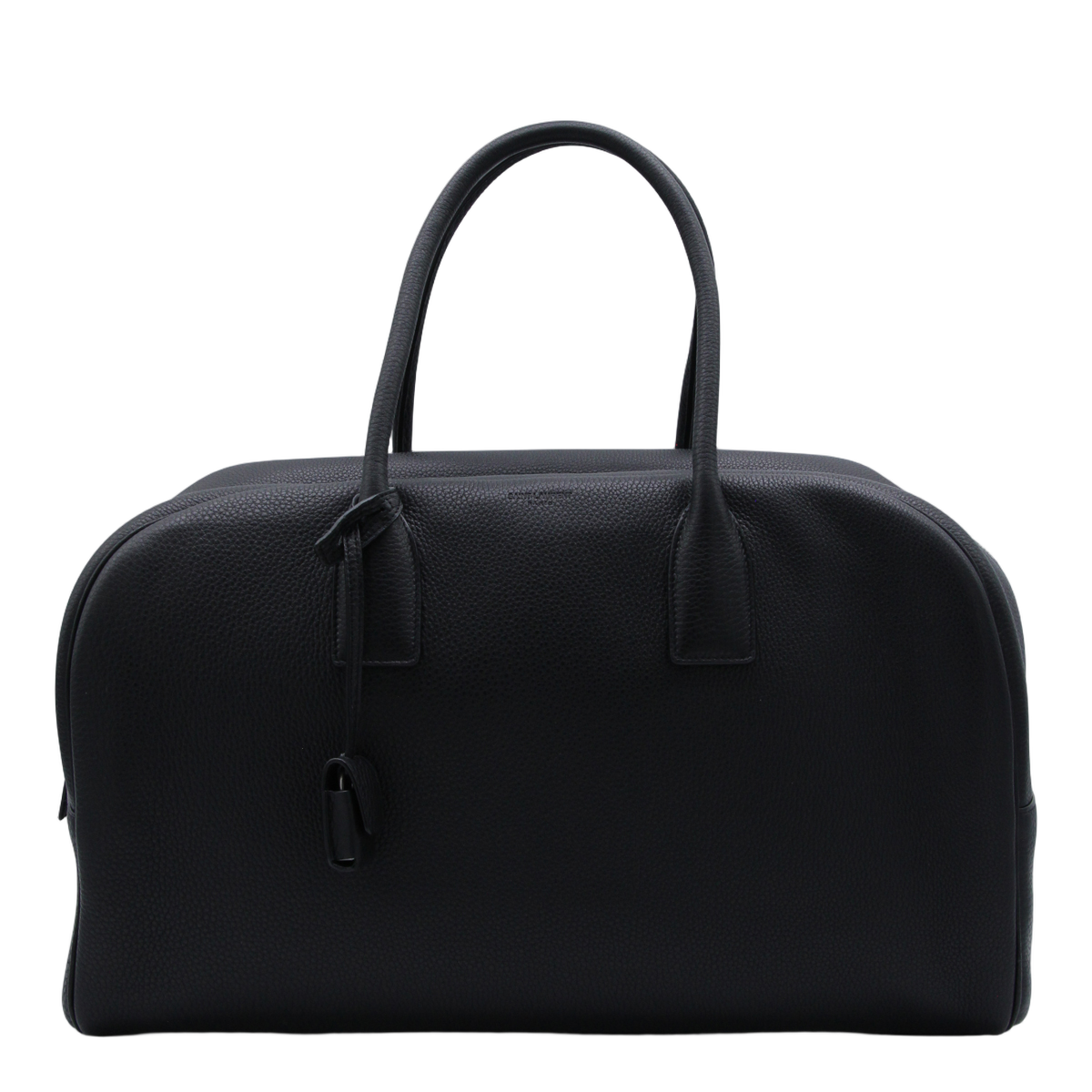 Saint Laurent Structured Top-Handle Shoulder Bag Zwart