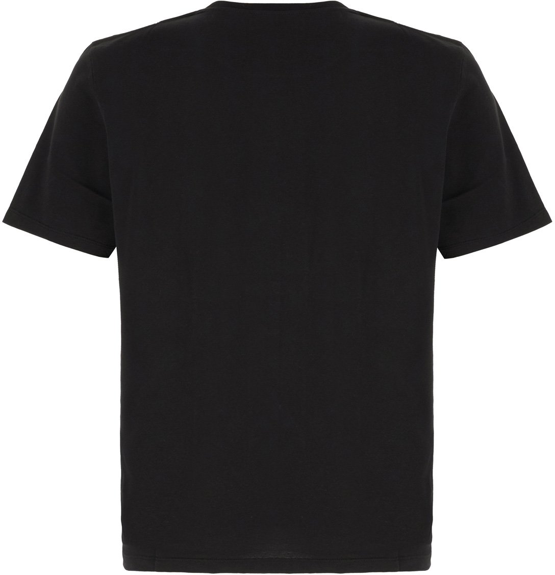 Saint Laurent Saint Laurent Black cotton t-shirt Zwart