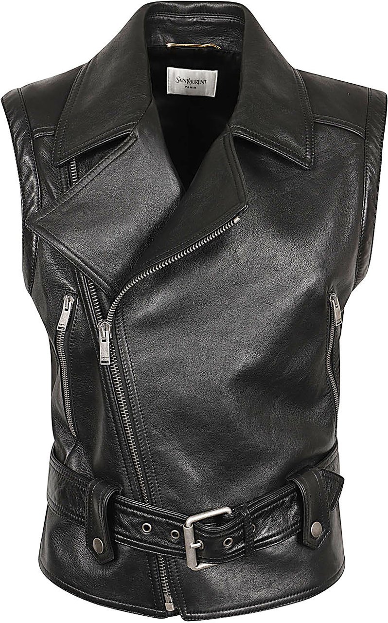 Saint Laurent Jackets Black Zwart