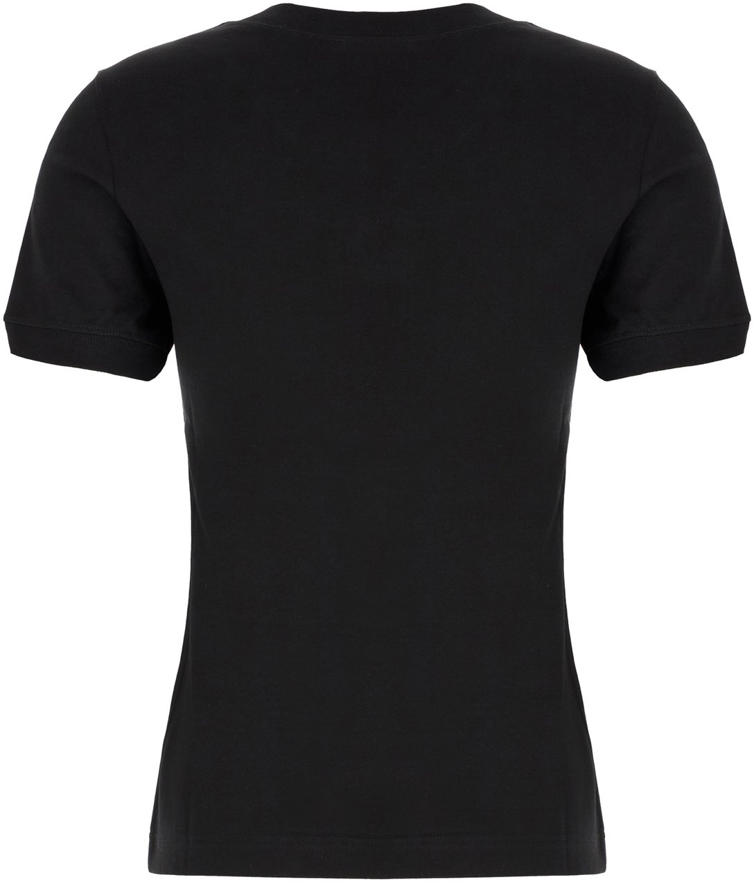 Saint Laurent Black cotton t-shirt Zwart