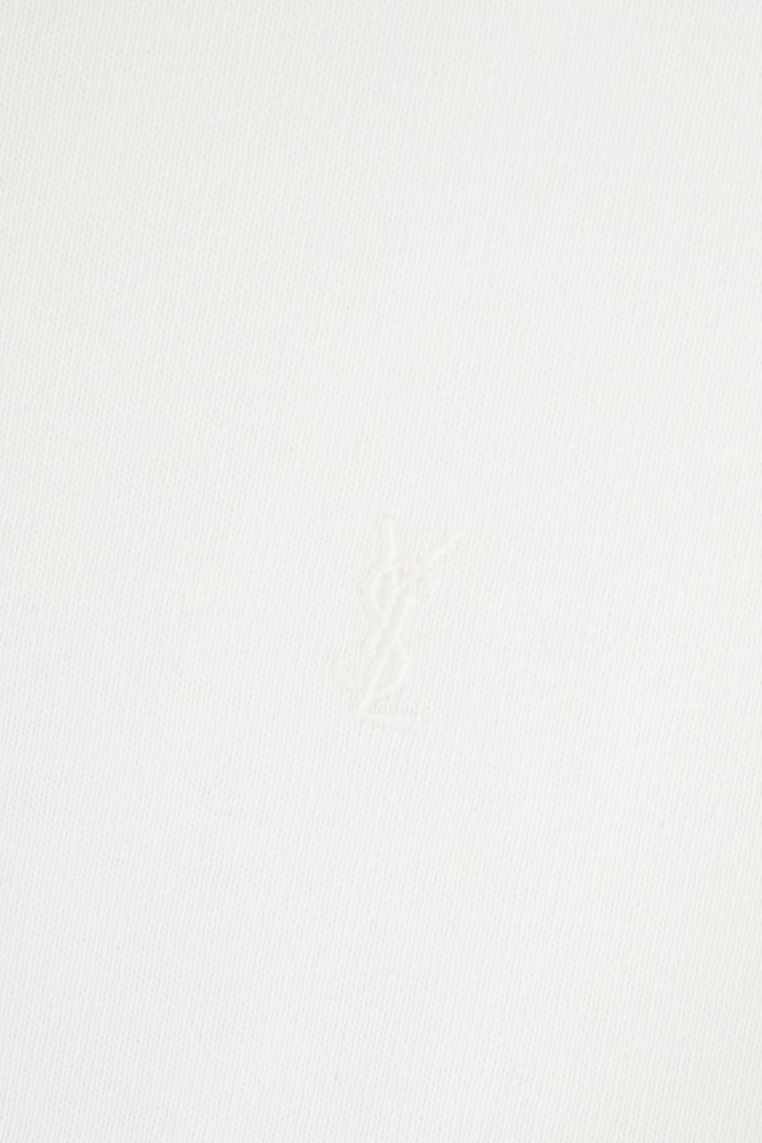 Saint Laurent White cotton t-shirt Wit