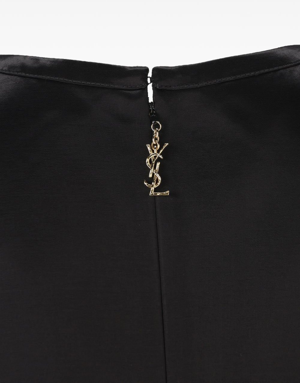 Saint Laurent Dresses Black Zwart