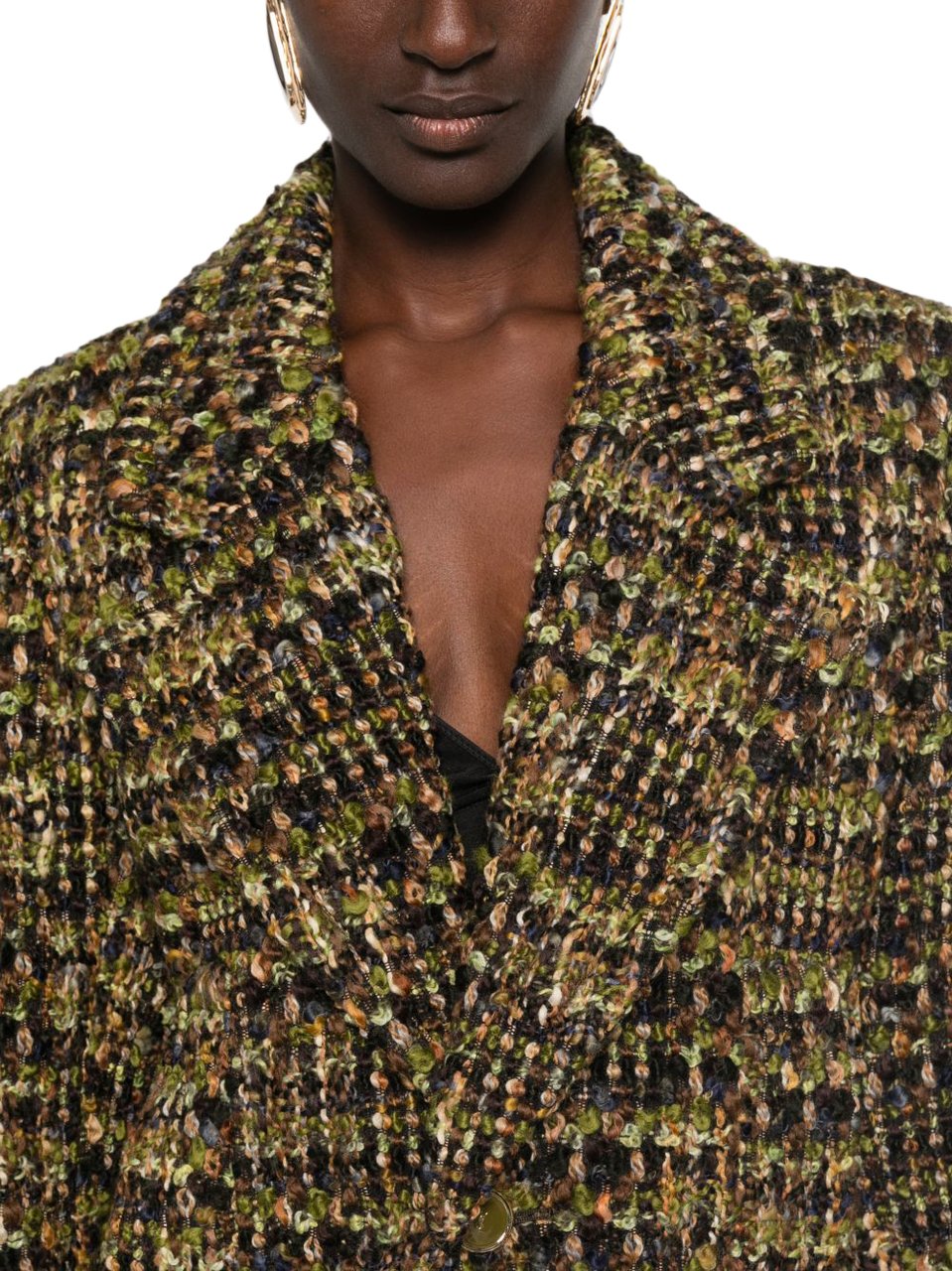 Saint Laurent Jackets Kaki Donkergroen