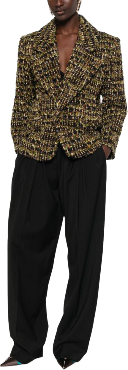 Saint Laurent Jackets Kaki Donkergroen