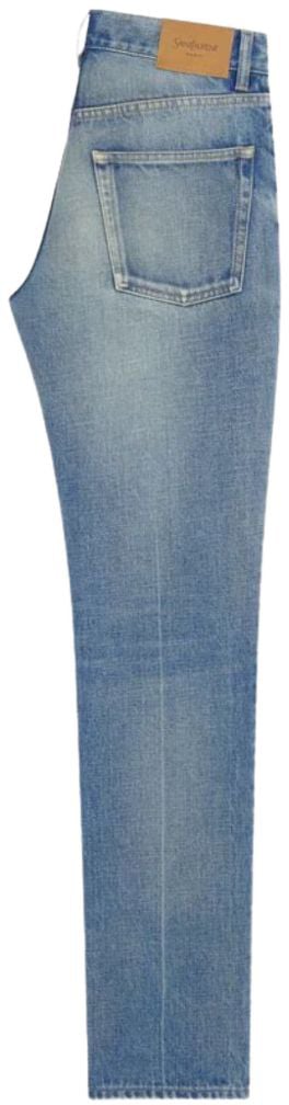 Saint Laurent Jeans Navy Blauw