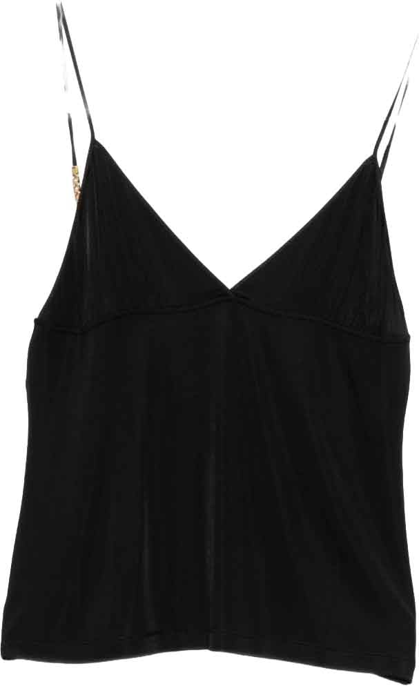 Saint Laurent Top Black Zwart
