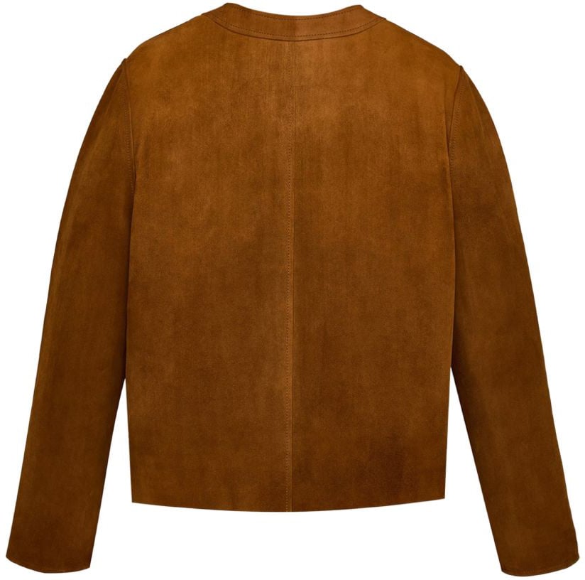 Saint Laurent Jackets Brown Bruin