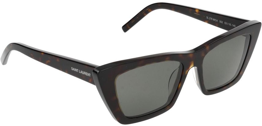 Saint Laurent Sunglasses Saint Laurent SL 276 MICA 002 havana havana grey 53/16/145 Grijs