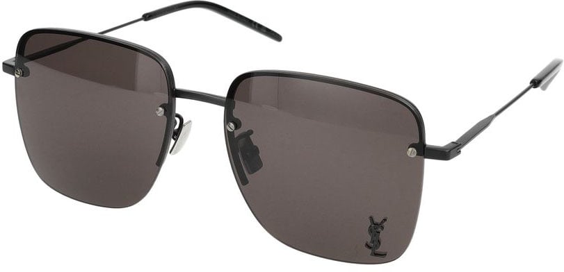 Saint Laurent Black SL 312 M Sunglasses Grijs