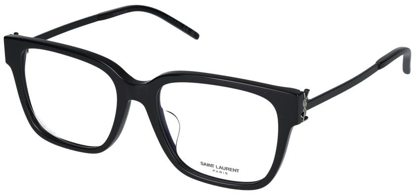 Saint Laurent Eyeglasses Saint Laurent SL M48O_A/F 002 black black transparent 54/17/145 Zwart