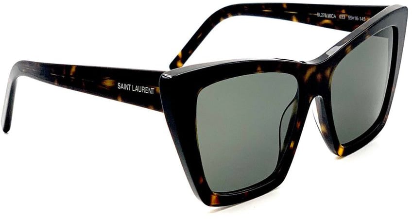 Saint Laurent Sunglasses Saint Laurent SL 276 MICA 033 havana havana grey 55/16/145 Grijs