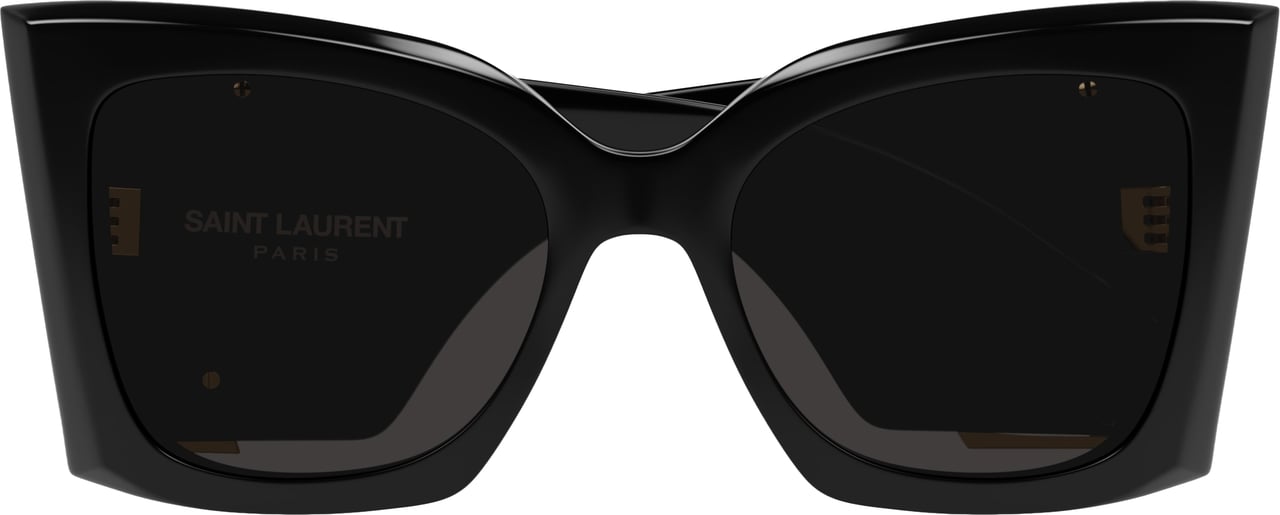 Saint Laurent Sl M119 Blaze Oversized Square Frame Sunglasses Zwart