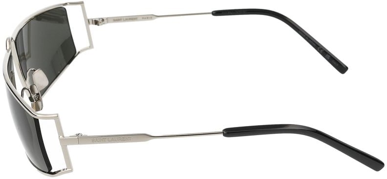 Saint Laurent Sunglasses Saint Laurent SL 606 002 silver silver grey 66/13/130 Grijs
