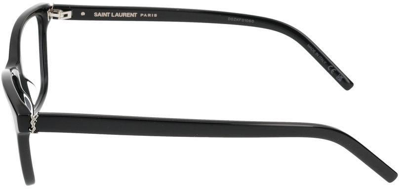 Saint Laurent Eyeglasses Saint Laurent SL M128 001 black black transparent 53/16/145 Maroon