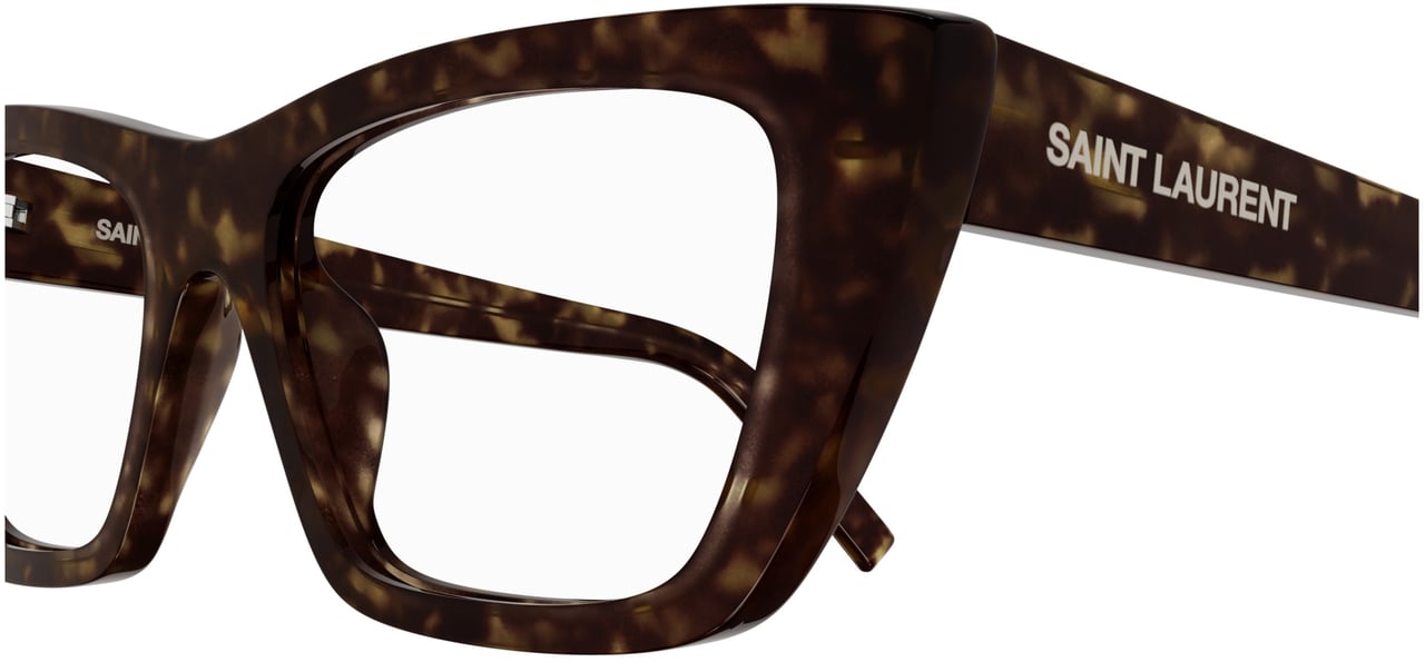 Saint Laurent Eyeglasses SL 276 MICA OPT 004 havana havana transparent 53/16/145 Zwart