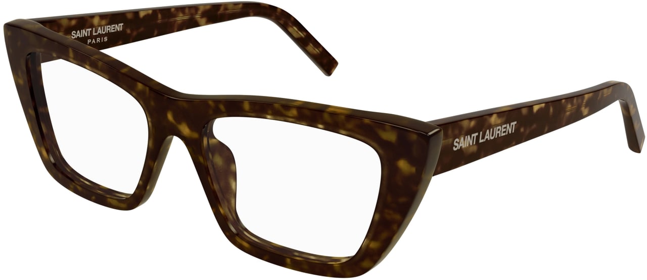 Saint Laurent Eyeglasses SL 276 MICA OPT 004 havana havana transparent 53/16/145 Zwart