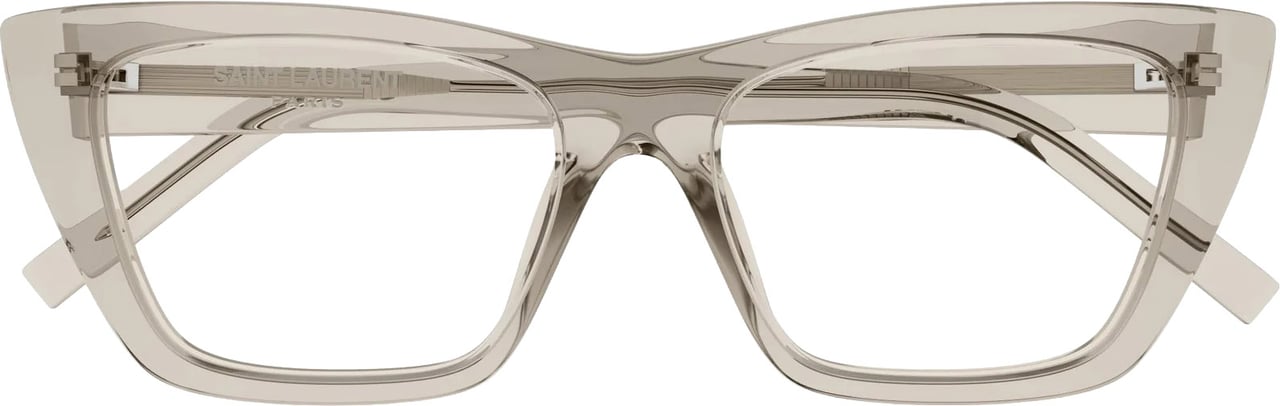 Saint Laurent Sl 276 Mica Opt Oversized Cat-Eye Sunglasses Wit