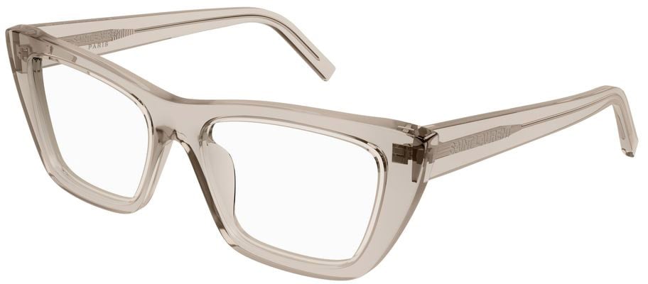 Saint Laurent Sl 276 Mica Opt Oversized Cat-Eye Sunglasses Wit