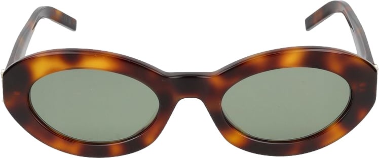 Saint Laurent Sunglasses Saint Laurent SL M136 002 havana havana green 52/22/140 Grijs