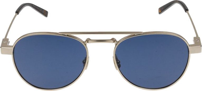 Saint Laurent Sunglasses Saint Laurent SL 708 005 gold gold blue 54/19/140 Blauw